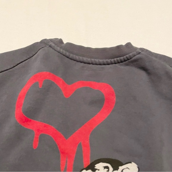 Brandalised Eleven Paris Banksy Grey Sweatshirt Small - Picture 12 of 16